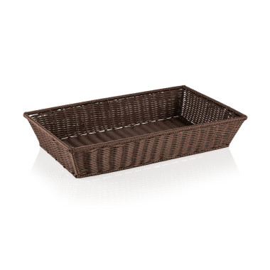 WEAVER PRO GN KÖRBE Panier GN 1/1 brun foncé polypropylène inox 18/10 WEAVER PRO professionnel - Was Germany  au meilleur prix s