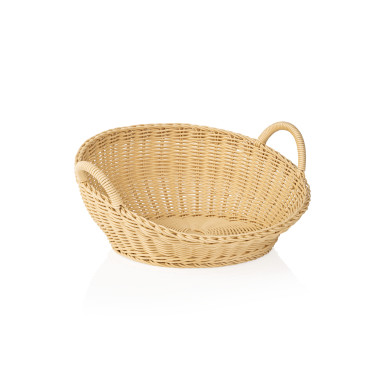 WEAVER PRO SYSTEMKÖRBE Panier incliné avec poignées 42 cm H 18,5/7,5 cm beige WEAVER PRO professionnel - Was Germany  au meilleu
