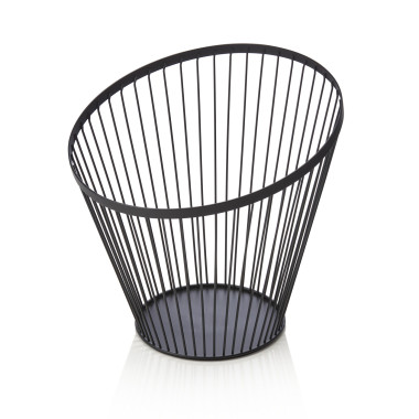 Métal, Thermolaqué Panier buffet 28 cm H 26,5 cm noir revêtu poudre métal professionnel - Was Germany  au meilleur prix sur Rest