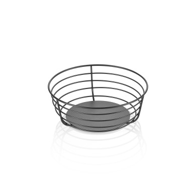 Panier buffet 23 cm H 8,5 cm revêtu poudre métal STEELNEST professionnel - Was Germany  au meilleur prix sur Restock CHR