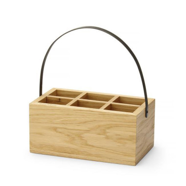 Boîte Madeira pour couverts et serviettes - 260x150x120mm - Finedine  au meilleur prix sur Restock CHR
