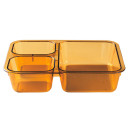 Plateau 3 compartiments résistante à haute température - 22.1 x 16 x 4.8 cm - Lot de 24 - Cambro  au meilleur prix sur Restock C
