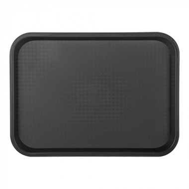 Plateau rectangulaire noir 41,5 x 30,5cm - Caterchef  au meilleur prix sur Restock CHR