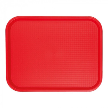 Plateau rouge 45,5 x 36,5cm - Caterchef  au meilleur prix sur Restock CHR