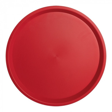 Plateau antidéarapant rond rouge diam 30cm - Caterchef  au meilleur prix sur Restock CHR
