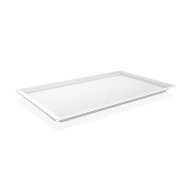 Plateau 1/4 GN - mélamine - blanc - Finedine  au meilleur prix sur Restock CHR
