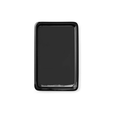 Plateau en porcelaine GN 1/1 - noir - (h)20 mm - Finedine  au meilleur prix sur Restock CHR