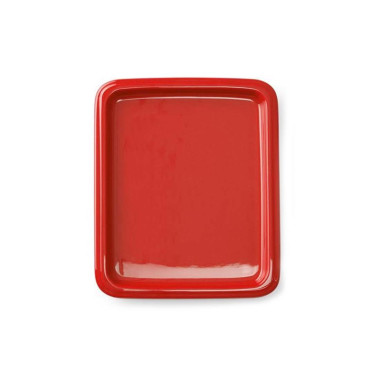 Plateau en porcelaine GN 1/2 - rouge - (h)20mm - Finedine  au meilleur prix sur Restock CHR