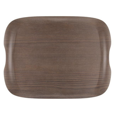 Plateau en bois effet vagues - 430x330mm - Finedine  au meilleur prix sur Restock CHR
