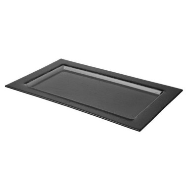 Plateau en verre noir Vetro GN 1/1 - Finedine  au meilleur prix sur Restock CHR