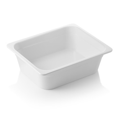 Bac GN 1/2 mélamine H 100 mm 6,5 ltr blanc GN 65 WHITE professionnel - Was Germany  au meilleur prix sur Restock CHR