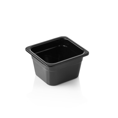 Bac GN 1/6 mélamine H 100 mm 1,6 ltr noir GN 65 BLACK professionnel - Was Germany  au meilleur prix sur Restock CHR