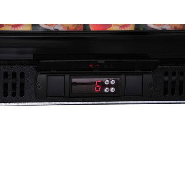 Arrière bar réfrigérée portes vitrées coulissantes BBC 286 S - Cool Head  au meilleur prix sur Restock CHR
