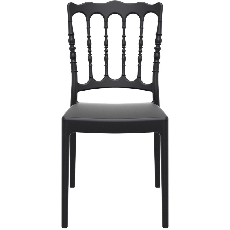 Chaise Napoléon GARDEN Polypropylène noir - lot de 20 - Restock CHR  au meilleur prix sur Restock CHR