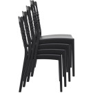 Chaise Napoléon GARDEN Polypropylène noir - lot de 20 - Restock CHR  au meilleur prix sur Restock CHR