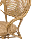 Fauteuil Emma en rotin - lot de 4 - Restock CHR  au meilleur prix sur Restock CHR