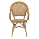 Fauteuil Emma en rotin - lot de 4 - Restock CHR  au meilleur prix sur Restock CHR