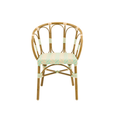 Fauteuil Mary en rotin - lot de 4 - Restock CHR  au meilleur prix sur Restock CHR