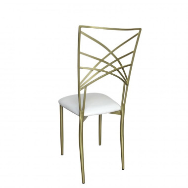 Chaise Gatsby Dorée - lot de 8 - Restock CHR  au meilleur prix sur Restock CHR