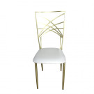 Chaise Gatsby Dorée - lot de 8 - Restock CHR  au meilleur prix sur Restock CHR
