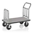 Acier inoxydable Chariot à bagages bas 113 x 60 x 98 cm inox poli TRANSIT professionnel - Was Germany  au meilleur prix sur Rest