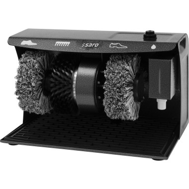 Machine nettoyage chaussures - 400x240x258mm - 3 brosses - Saro  au meilleur prix sur Restock CHR