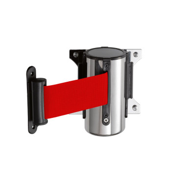 Support mural - Inox - Courroie rouge - Rétractable - PW 3 R - Saro  au meilleur prix sur Restock CHR
