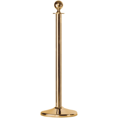 Poteau corde - Inox - Ø360x1000mm - Tête sphérique - Or - AF 2791 - Saro  au meilleur prix sur Restock CHR