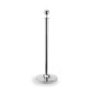 Poteau de guidage boule H 95 cm pied 32 cm poli inox (x2) CLASSIC professionnel - Was Germany  au meilleur prix sur Restock CHR