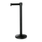 Poteau noir 200 cm sangle noire acier époxy polyester (x2) LIGHTFLEX professionnel - Was Germany  au meilleur prix sur Restock C