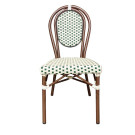 Chaise BASTILLE empilable coloris crème et Vert - lot de 6 - Restock CHR  au meilleur prix sur Restock CHR