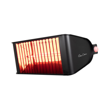 Chauffage Mural Infrarouge - 2,4kW - 570x264x220mm - Noir - Télécommande - Saro  au meilleur prix sur Restock CHR