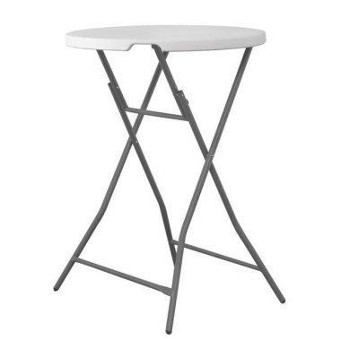 Table ronde à cocktail - 800x(H)1100mm - Finedine  au meilleur prix sur Restock CHR