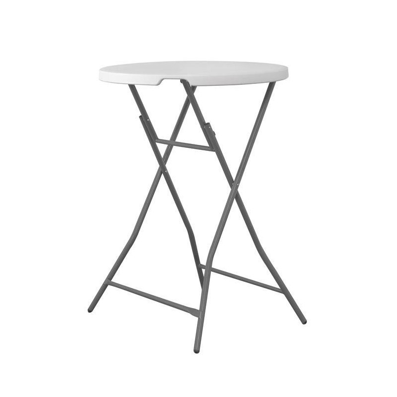 Table ronde à cocktail - 800x(H)1100mm - Finedine  au meilleur prix sur Restock CHR