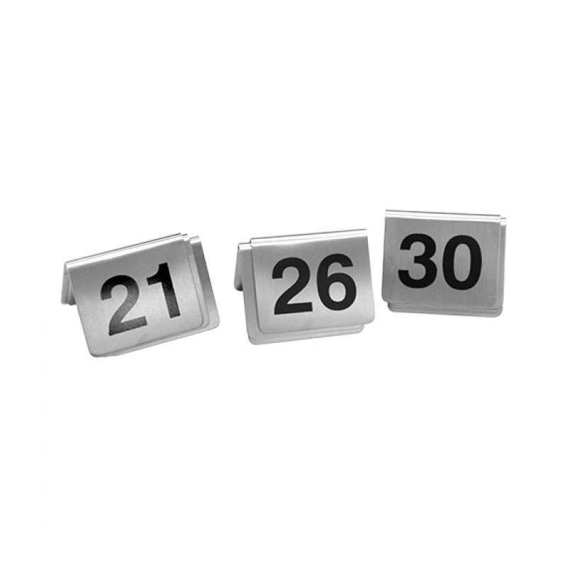Set numéros de table (21~30) - Emga  au meilleur prix sur Restock CHR