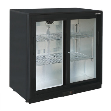Arrière-bar réfrigéré - 2 portes coulissantes - 198L - Saro  au meilleur prix sur Restock CHR