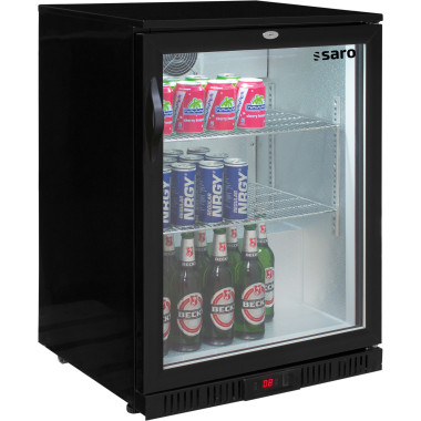 Arrière-bar réfrigéré - 1 porte vitrée - 128L - Saro  au meilleur prix sur Restock CHR