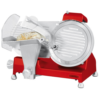 Trancheuse à jambon rouge - Ø 250 mm - Lame inclinée - Casselin  au meilleur prix sur Restock CHR