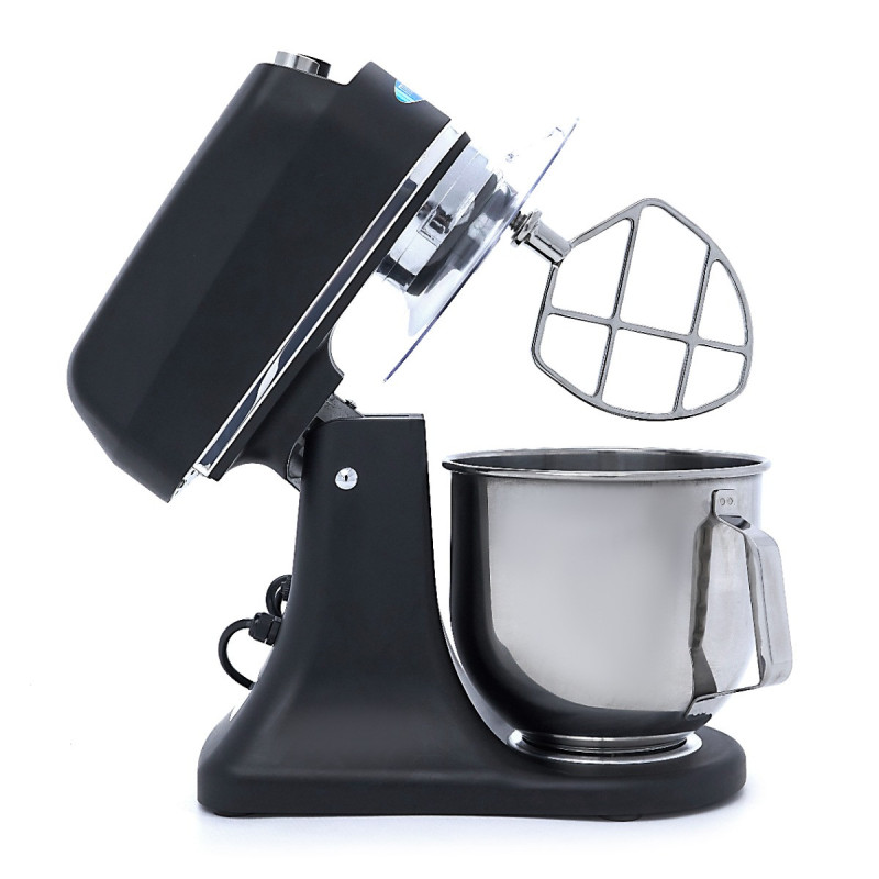 Mixer planétaire - 7L - Jusqu'à 2kg de pâte - Noir mat - Maxima  au meilleur prix sur Restock CHR