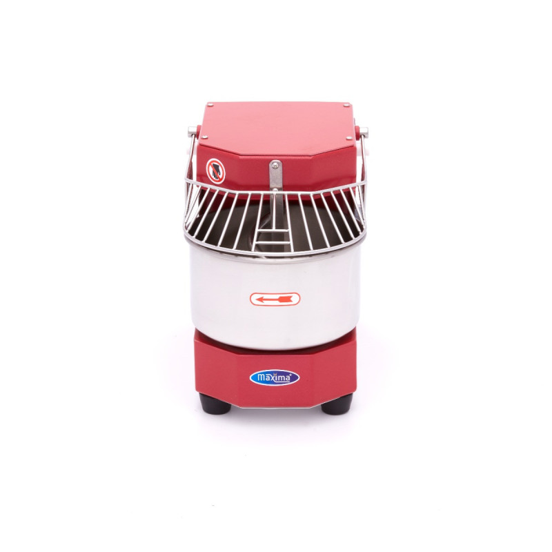 Pétrin professionnel 8L 4.5kg - Mixeur à pâte rouge pour CHR - Sécurité et nettoyage facile - Maxima  au meilleur prix sur Resto