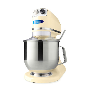 Mixer planétaire - 7L - Jusqu'à 2kg de pâte - Ivoire - Maxima  au meilleur prix sur Restock CHR