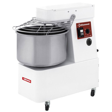 Pétrin spirale 53 litres - 2 vitesses - sur roues - Diamond  au meilleur prix sur Restock CHR