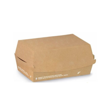 Barquette à sandwich jetableRectangulaire 15x10x7 cm - 50 pièces - Ecobioshopping  au meilleur prix sur Restock CHR