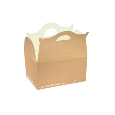 Boîte refermable jetable 16,5x11xh9 cm - 50 pièces - Ecobioshopping  au meilleur prix sur Restock CHR