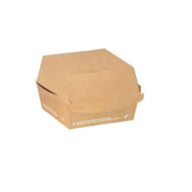 Boîte à burger jetable Moyen 12x12x7 cm - 50 pièces - Ecobioshopping  au meilleur prix sur Restock CHR