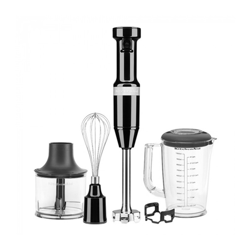 Mixeur plongeant et fouet combinés 20 cm - Noir - KitchenAid  au meilleur prix sur Restock CHR