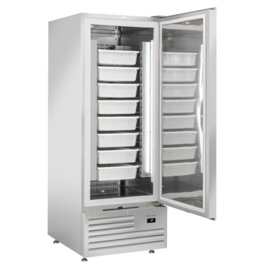 Armoire réfrigérée GN2/1 pour poissons 600L moteur inférieur acier inoxydable alarme filtre amovible - Cool Head  au meilleur pr