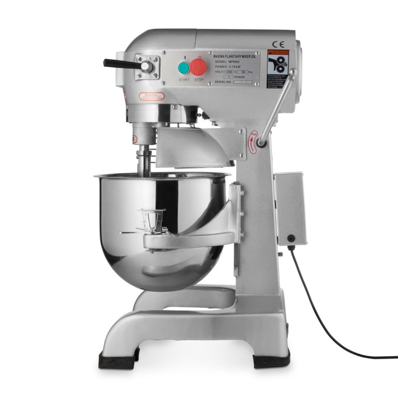 Mixer Planétaire 20L - Jusqu'à 10kg de pâte - 3 vitesses - Maxima  au meilleur prix sur Restock CHR