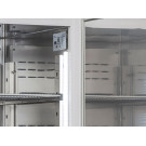 Armoire réfrigérée GN2/1 pour poissons 600L moteur inférieur acier inoxydable alarme filtre amovible - Cool Head  au meilleur pr