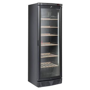 Cave à vin de 350 litres noire TWN 400 - Cool Head  au meilleur prix sur Restock CHR